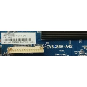MAIN FUENTE (COMBO) PARA TV ((NUEVA)) / NUMERO DE PARTE CV6486H-A42 / 100648600028H / 7.D6486HA421102A9 / A3H03252004DB1655 / DISPLAY PT320AT01-1 / PARA MAS DETALLES REVISA NUESTRA DESCRIPCIÓN	